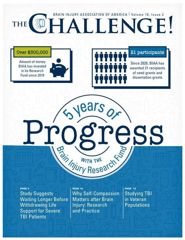 Cover of THE Challenge!, Volume 18, Issue 2, Brain Injury Association of America