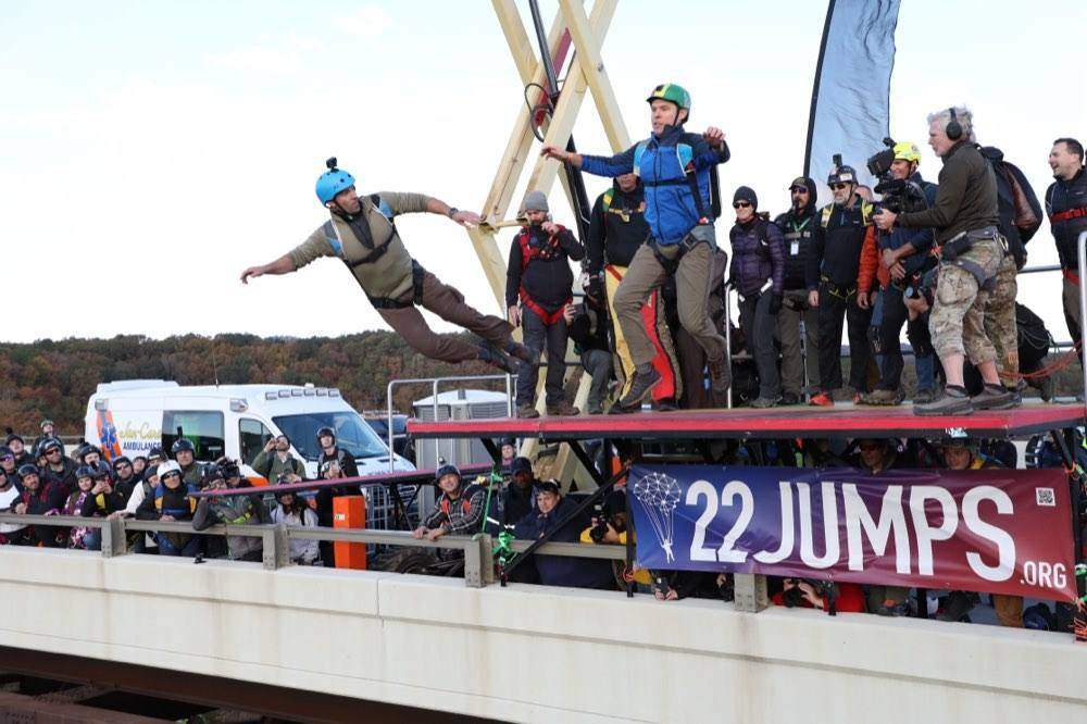 22 Jumps event staff