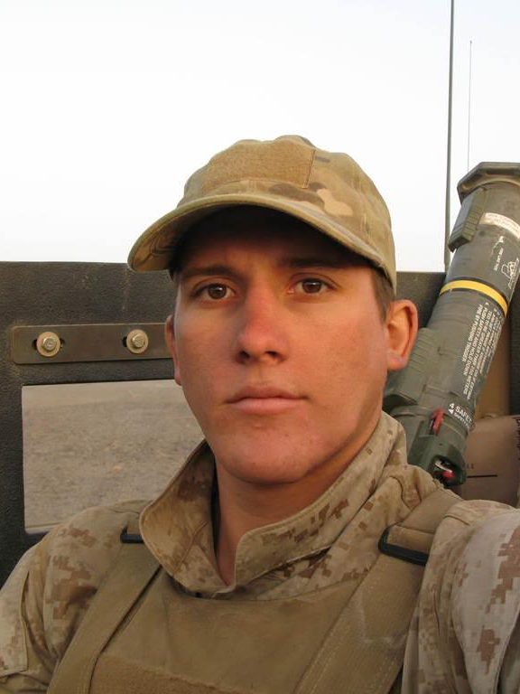Sgt. Kiernan Wimmer on deployment in Iraq