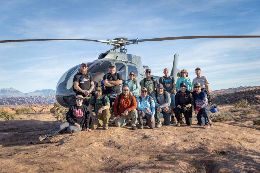Still from the Veterans Day Weekend Retreat film